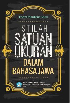 Istilah Ukuran Satuan Dalam Bahasa Jawa